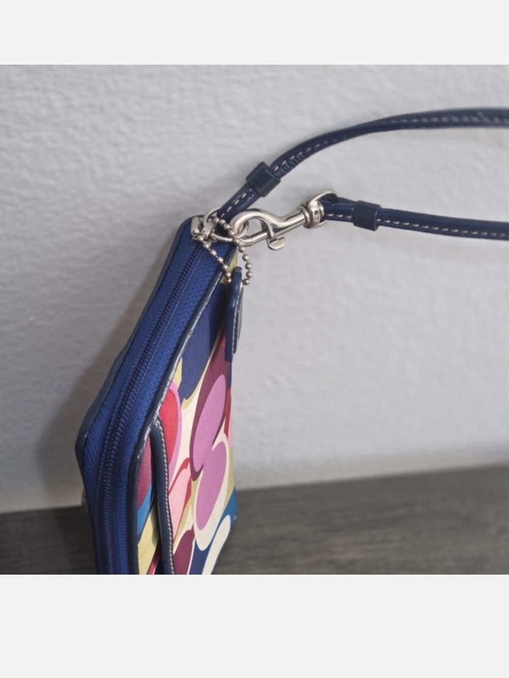 Coach Multicolor Signature C Wristlet Wallet - Picture 6 of 12